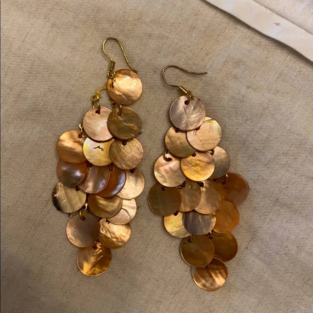 Shell Drop Earrings